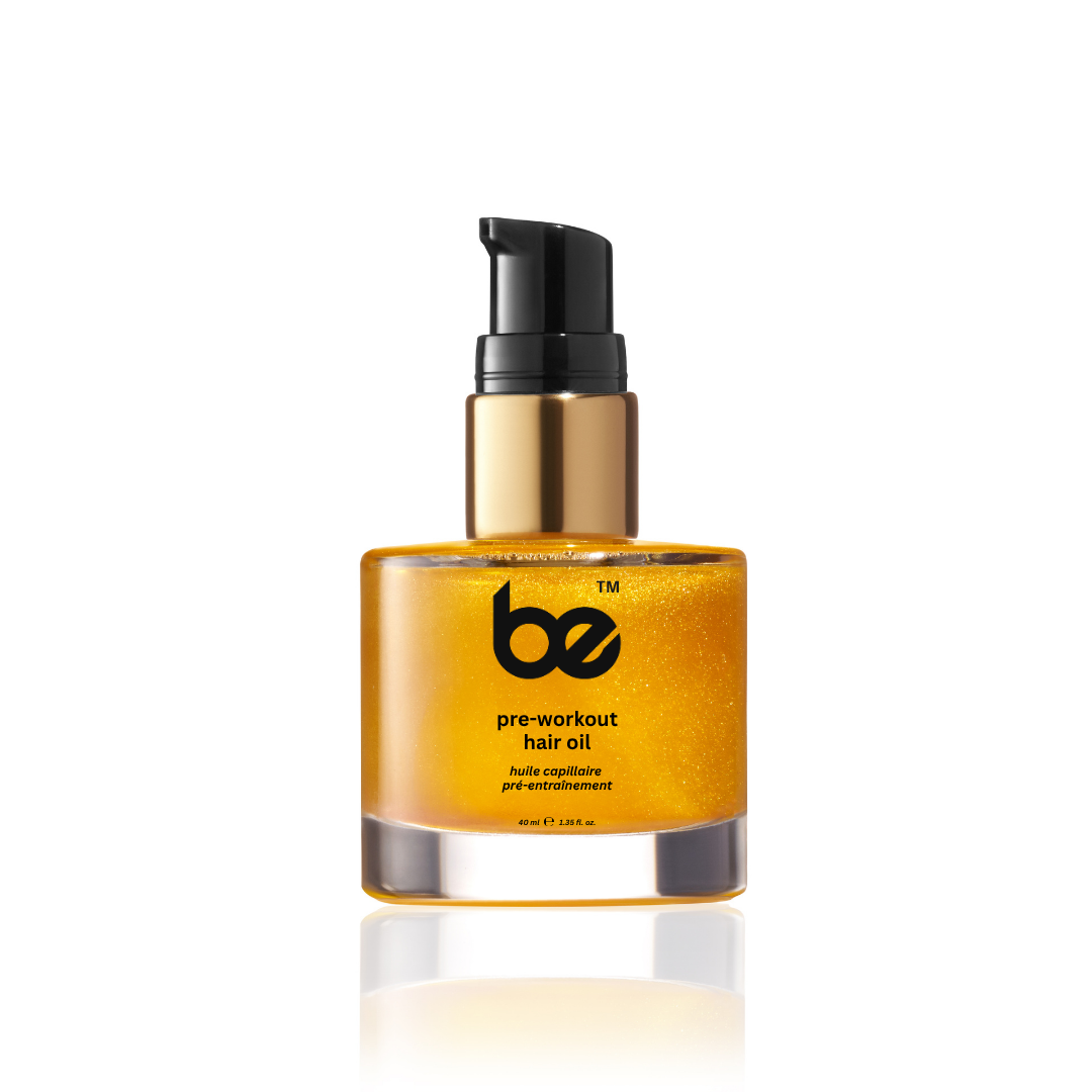pre-workout hair oil