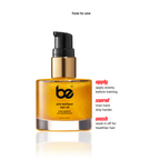 pre-workout hair oil