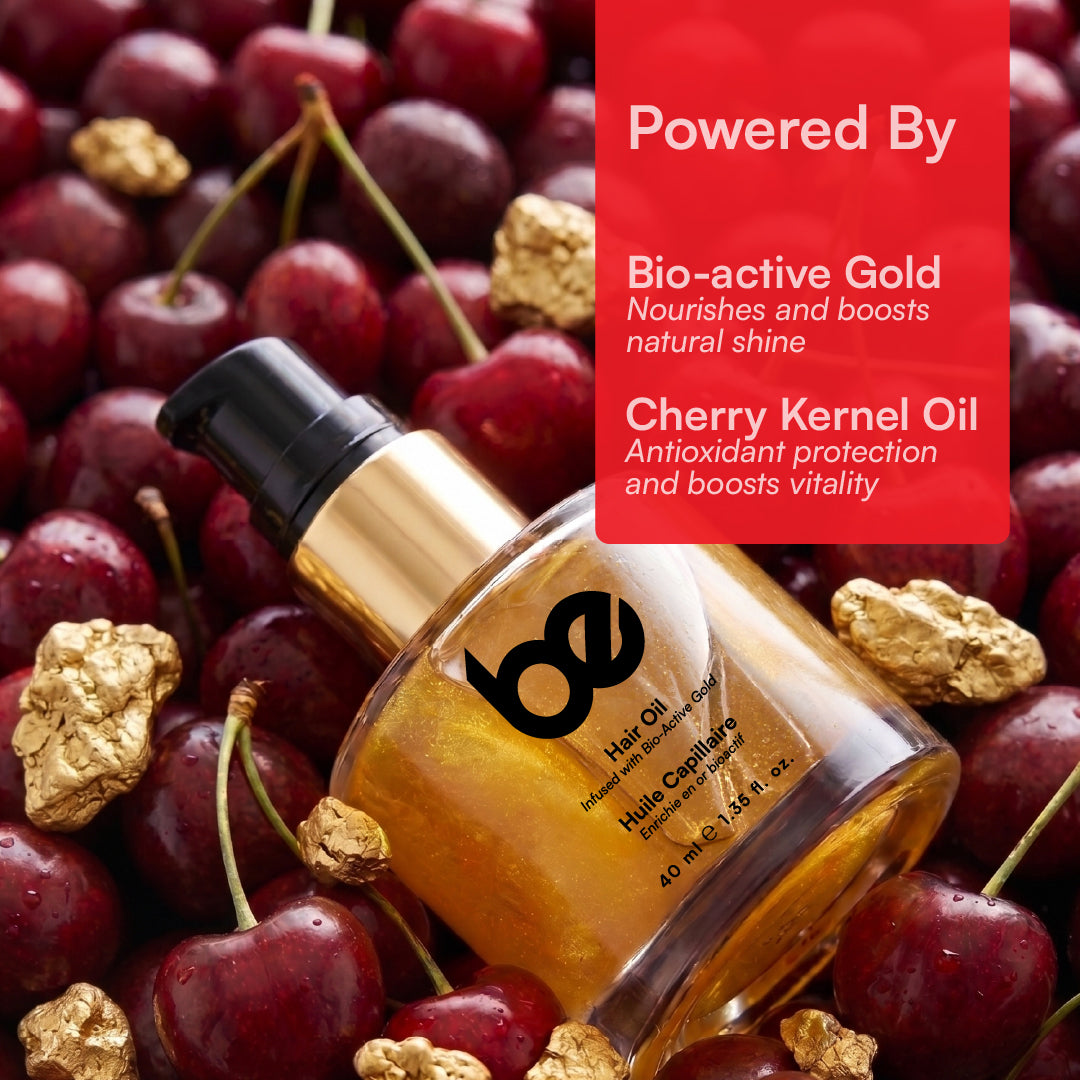 Hair Oil infused with Bio-Active Gold