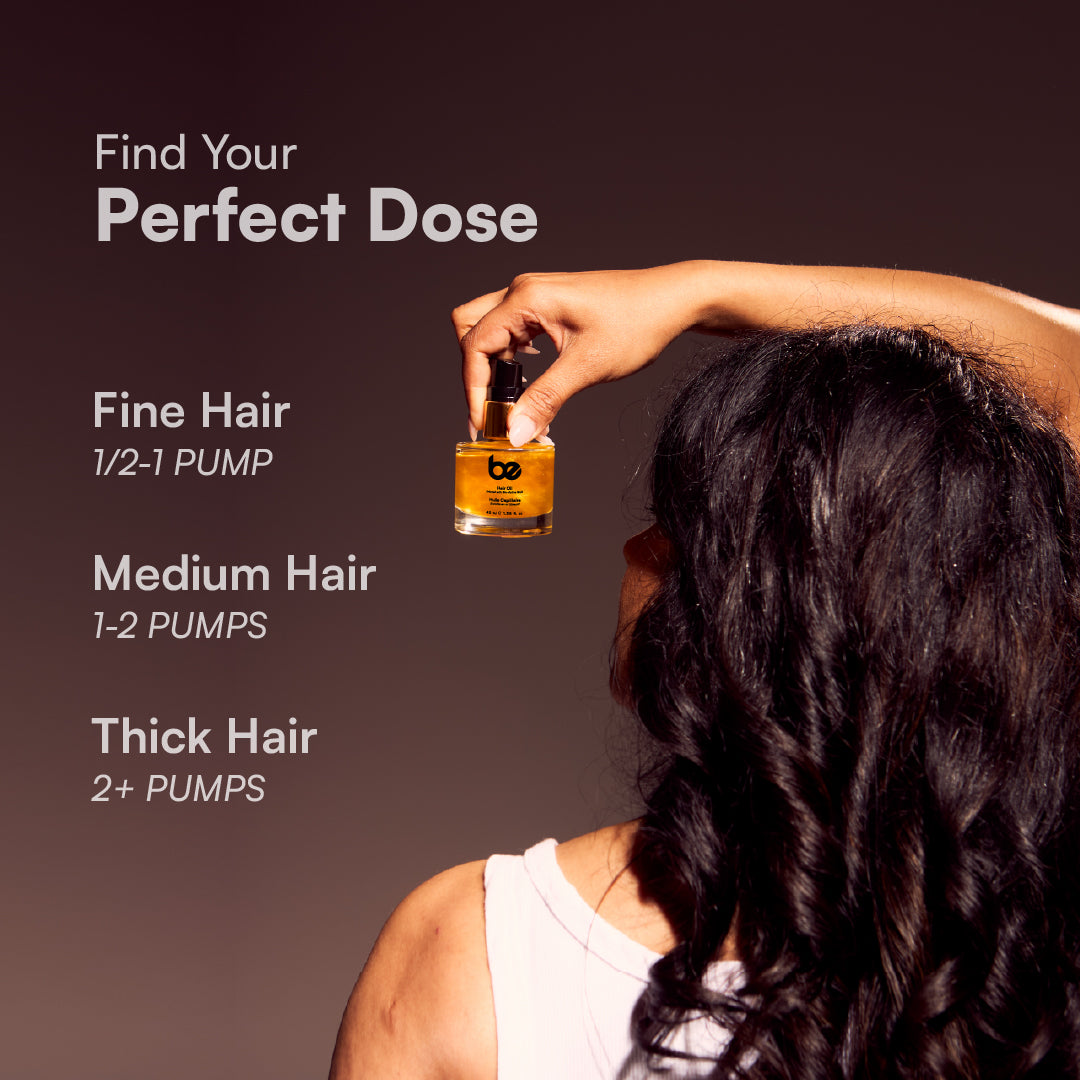 Hair Oil infused with Bio-Active Gold